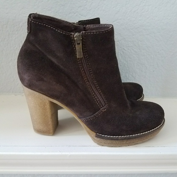 Fred Segal Shoes Fred Segal Feet Brown Suede Ankle Boots